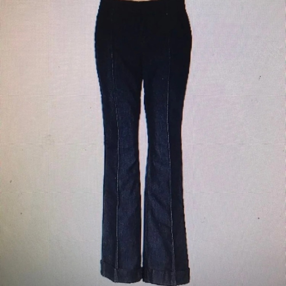 Daisy Fuentes Cuff Trouser Jeans Size 2